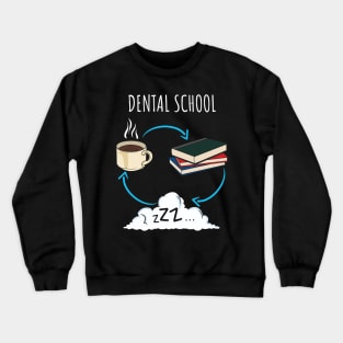 Funny Dental School Student Gift Crewneck Sweatshirt